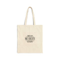 Cotton Canvas Tote Bag
