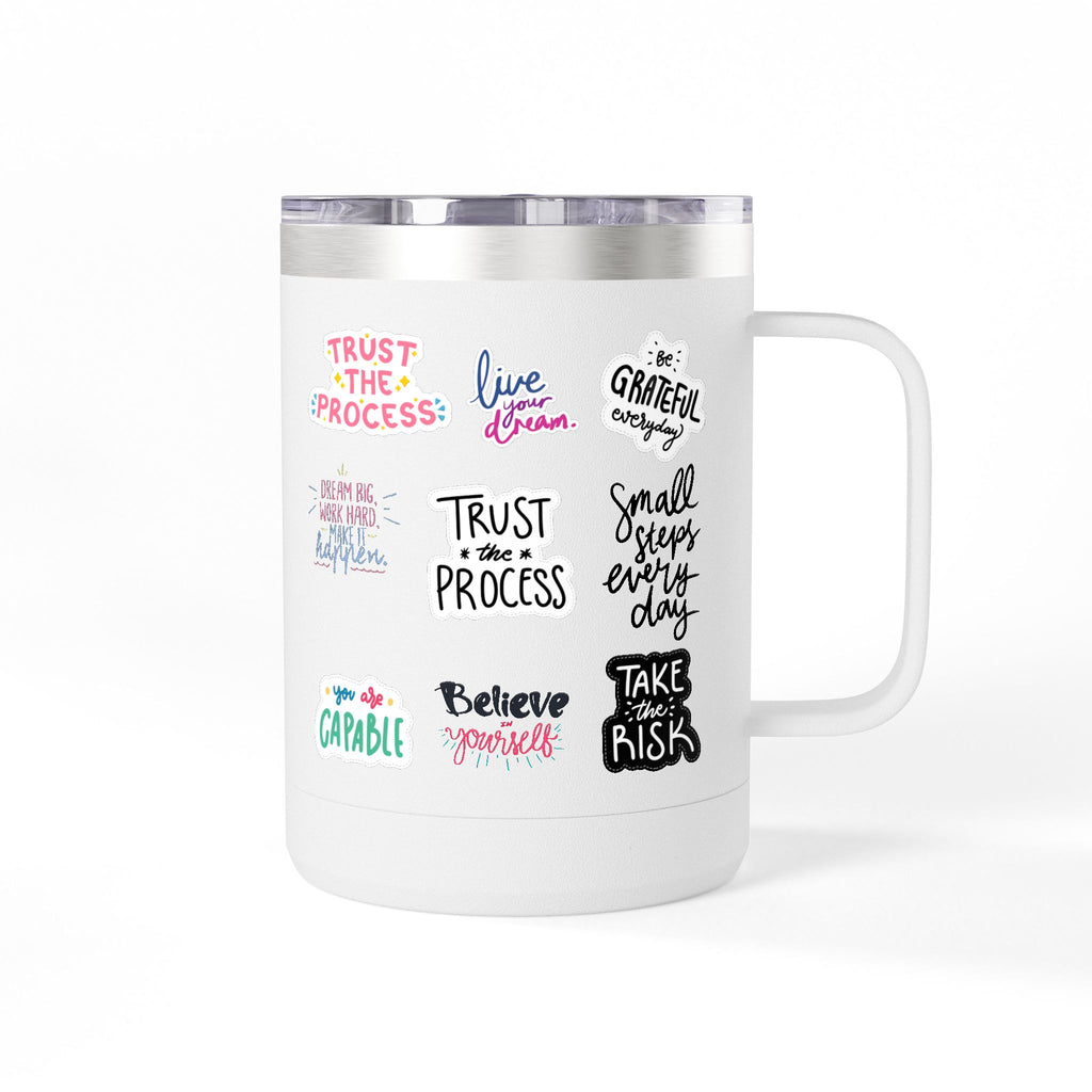 Coffee Mug Tumbler, 15oz