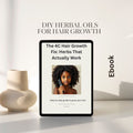 HOW TO GROW YOUR 4C HAIR USING HERBS