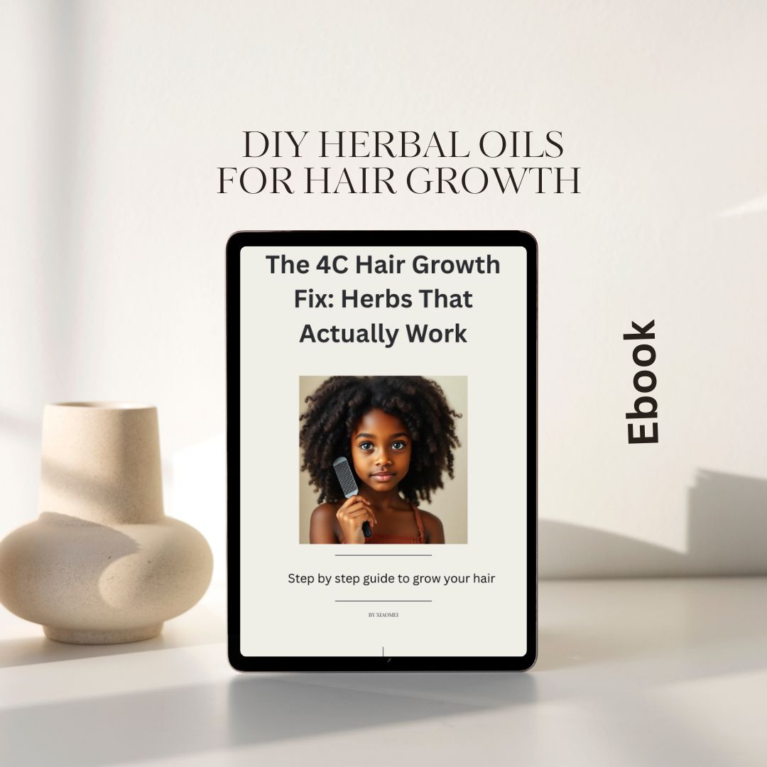 HOW TO GROW YOUR 4C HAIR USING HERBS